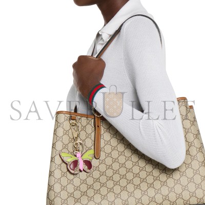 GUCCI BUTTERFLY-SHAPED KEYCHAIN 837346 (11.5*9*1cm)